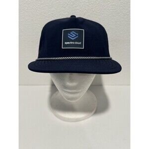 MELIN Hydro Coronado Hat Cap Snapback Golf Stealth Navy W Company Logo NEW NWT